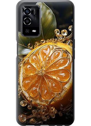 Чехол на oppo a55 лимон из силикона fch_0167627