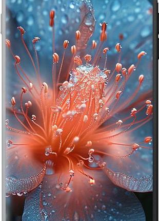 Чехол на iphone 8 plus роса на цветке из пластика fch_0162377