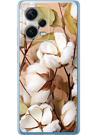 Чехол на xiaomi redmi note 12 pro+ 5g хлопок из силикона fch_0157302