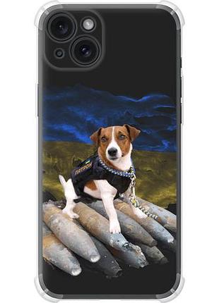Чехол на iphone 15 plus патрон из силикона fch_0159882