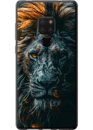 Чехол на huawei mate 20 лев в сумерках из пластика fch_0168139