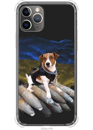 Чехол на iphone 11 pro патрон из силикона fch_0159904