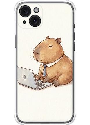 Чохол для apple iphone 15 plus з силікону fch_0157112