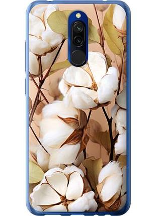 Чехол на xiaomi redmi 8 хлопок из силикона fch_0013122