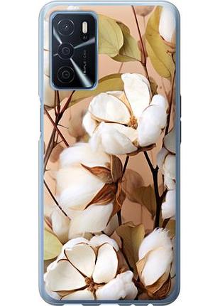 Чехол на oppo a54s хлопок из силикона fch_0157307