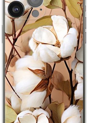 Чехол на iphone 13 pro max хлопок из силикона fch_0157296