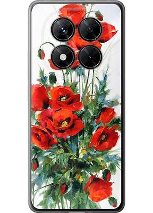 Чехол на xiaomi redmi note 14 pro+ 5g маки из силикона fch_0167254