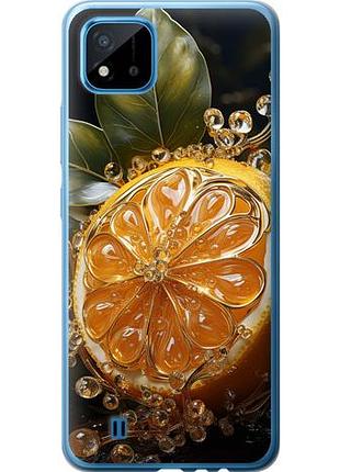 Чехол на realme c11 2021 лимон из пластика fch_0167636