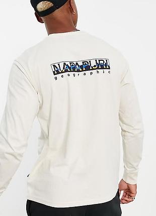 Лонгслів napapijri big logo