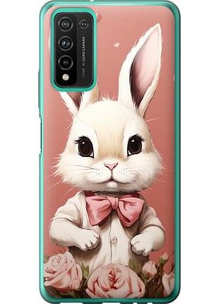 Чехол на huawei honor 10x lite зайчик из силикона fch_0168168