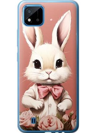 Чехол на realme c20a зайчик из силикона fch_0159402