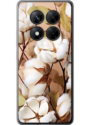 Чехол на xiaomi redmi note 14 pro 5g хлопок из силикона fch_0157322
