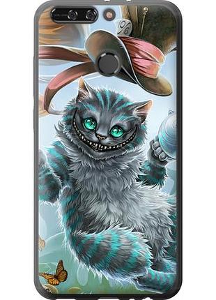 Чехол на huawei honor v9 / honor 8 pro чеширский кот 2 из силикона fch_0167000