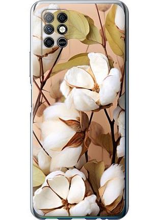 Чехол на infinix note 8 хлопок из силикона fch_0157271