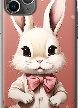 Чехол на iphone 11 pro зайчик из пластика fch_0005599