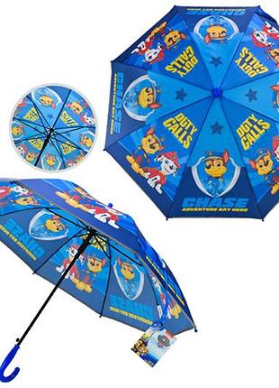 Зонт детский paw patrol pl82504 67см светоотражающая лента