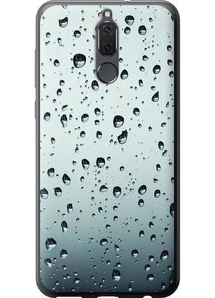Чехол на huawei mate 10 lite стекло в каплях из пластика fch_0168125