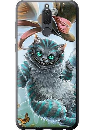 Чехол на huawei mate 10 lite чеширский кот 2 из силикона fch_0167006