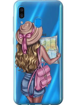 Чохол для samsung galaxy a30 2019 a305f з пластику fch_0024458