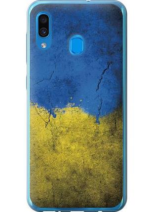 Чехол на samsung galaxy a30 2019 a305f флаг украины 2 из пластика fch_0095951