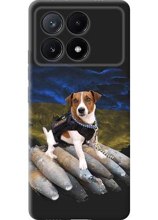 Чехол на xiaomi poco x6 pro патрон из силикона fch_0159886