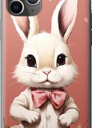 Чехол на iphone 11 pro max зайчик из пластика fch_0159411