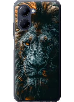 Чехол на realme c33 лев в сумерках из силикона fch_0162202