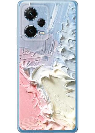 Чехол на xiaomi redmi note 12 pro+ 5g пастель из силикона fch_0166878