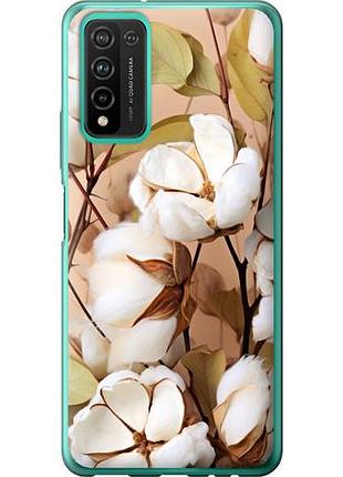 Чехол на huawei honor 10x lite хлопок из силикона fch_0167432