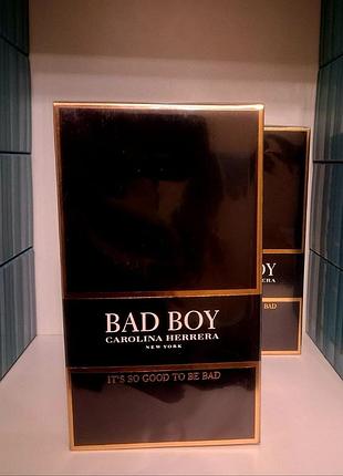 Парфюм carolina herrera bad boy 100 мл. оригинал