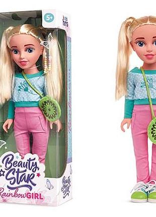 Лялька kh35/003 beauty star flowery spring,rainbow girl, лялька 46 см в коробці р. 21*52*12см