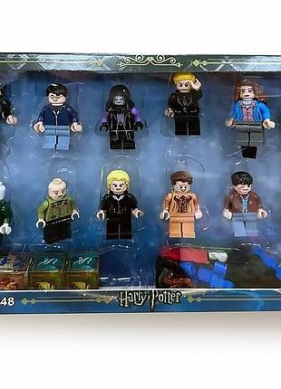 Набор фигурок «harry potter», mog4048, 12 фигурок + 1 сюрприз, магнитные кубики