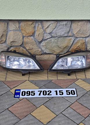 Фари передні opel astra g, опель астра 2 90520877 90520878