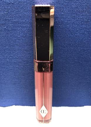 Из англии: блеск для губ charlotte tilbury-lip gloss, sweet stiletto;культовый нюдовый/тёмно розовый оттенок!не растекается!в остатке больше половины!