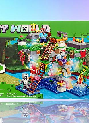 Конструктор minecraft, 562 деталі (44122)