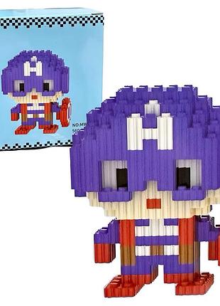 Конструктор magic blocks — капітан америка (mw-04, 560 деталей)