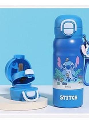 Термос з поїлкою та трубочкою fdzkqc16302-8 stitch, 500 мл