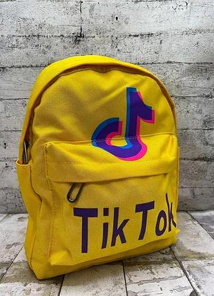 Дитячий рюкзак «tiktok», 30×22×12 см, поліестер, передня кишеня