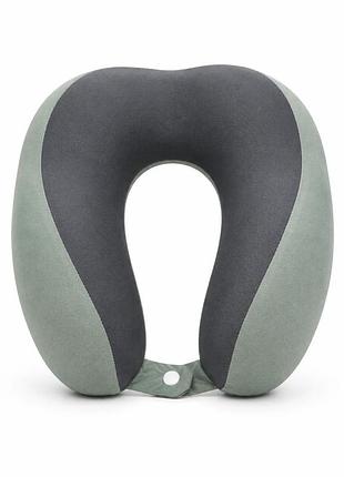 Подушка для шиї u-подібна memory foam 28×26×12 см