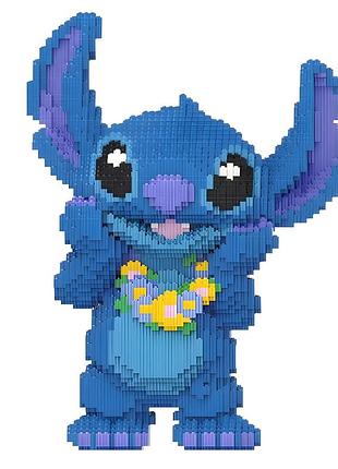Конструктор magic blocks «стич із вінком», bx-1083, 9000 деталей