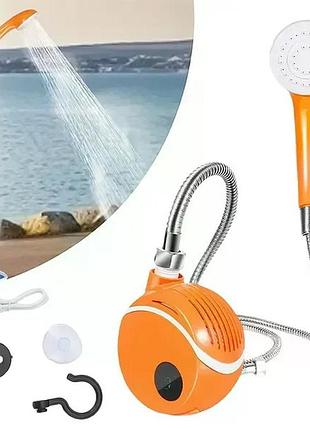Акумуляторний душ для кемпінгу portable outdoor shower 2000 маг з насосом