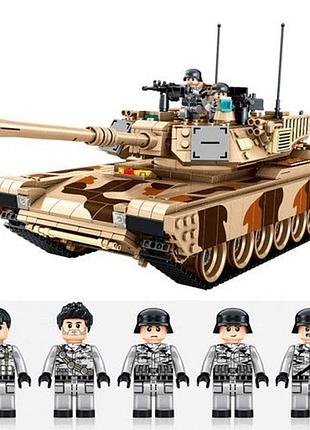 Cobi конструктор танк m1a2 абрамс, 632010, 1630 деталей