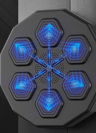 Интерактивная настенная боксерская мишень с bluetooth, 40×40×7,5 см