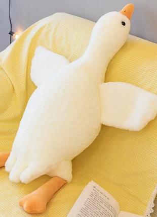 Мягкая игрушка обнимашка «гусь-обнимусь», 130 см