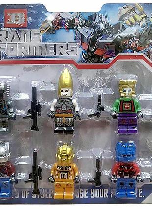 Набор фигурок transformers (6 шт) 33404
