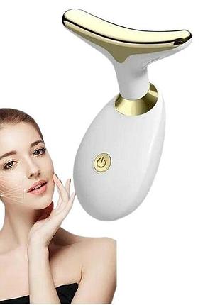 Портативний масажер для обличчя та шиї face lifter • вібраційний ліфтинг-масажер з антивіковим ефектом