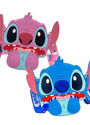 Детская силиконовая сумка лило и стич «стич (stitch)» 25-520