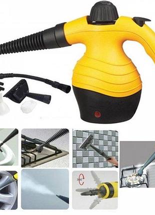 Пароочиститель для уборки с функцией отпаривателя одежды steam cleaner df-a001