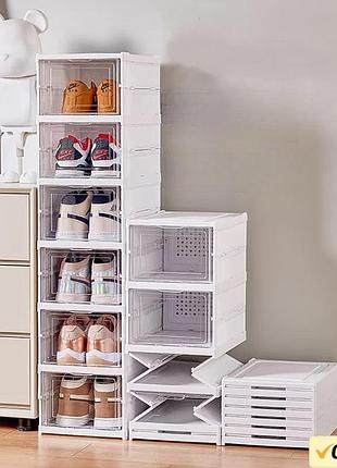 Органайзер shoe rack with 6 shelves, система зберігання взуття