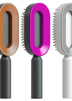 Массажная расческа central hollow cushion comb 3d для кожи головы ∙ 3d расческа для волос central hollow cushion comb